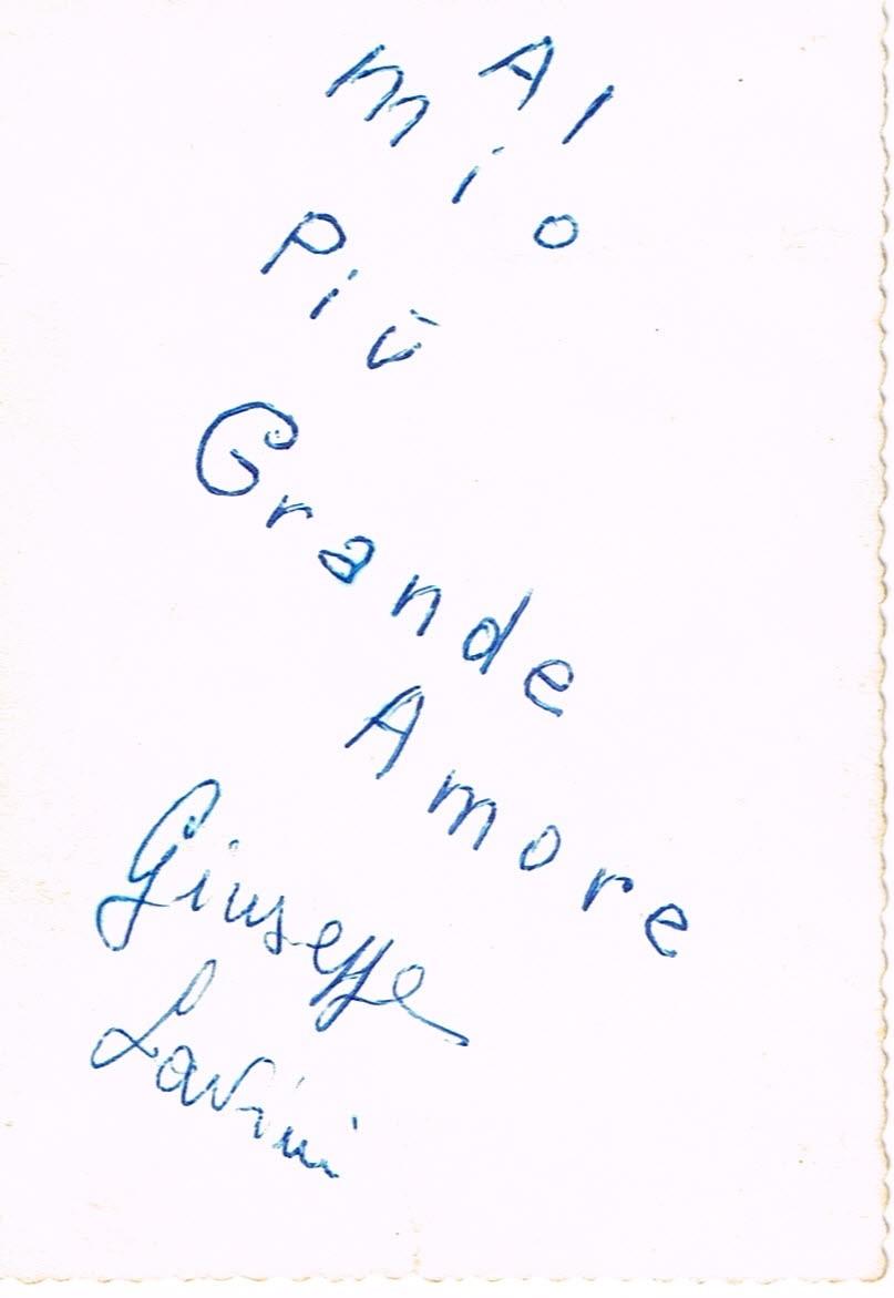 Savini Giuseppe Agrigento 1965 scrive alla fidanzata G
